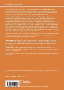 The Routledge Companion to Radio and Podcast Studies achterzijde