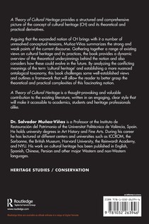 A Theory of Cultural Heritage achterzijde