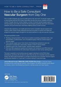 How to be a Safe Consultant Vascular Surgeon from Day One achterzijde