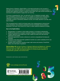 Making Sense of Statistics achterzijde
