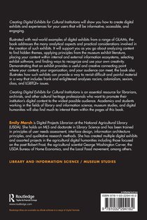 Creating Digital Exhibits for Cultural Institutions achterzijde