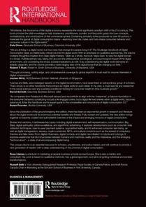 The Routledge Handbook of Digital Consumption achterzijde