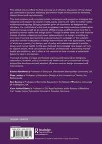 Design for Dementia, Mental Health and Wellbeing achterzijde