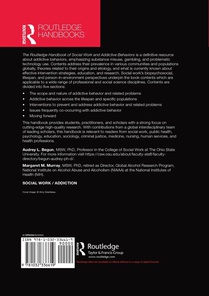 The Routledge Handbook of Social Work and Addictive Behaviors achterzijde