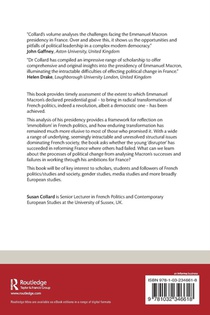Revolution Revisited: Emmanuel Macron and the Limits of Political Change in France achterzijde
