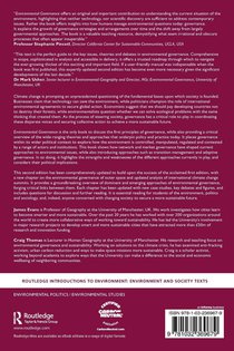 Environmental Governance achterzijde