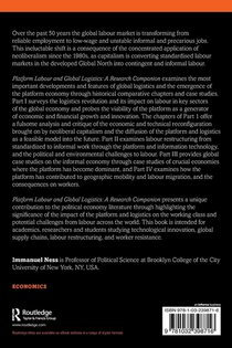 Platform Labour and Global Logistics achterzijde