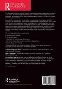 Routledge Handbook of Arctic Security achterzijde