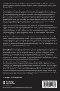 Primatology, Ethics and Trauma achterzijde