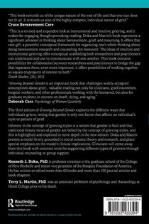 Grieving Beyond Gender achterzijde