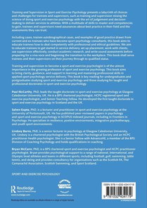 Training and Supervision in Sport and Exercise Psychology achterzijde
