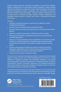 Renewable Energy and AI for Sustainable Development achterzijde