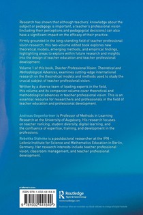 Teacher Professional Vision: Theoretical and Methodological Advances achterzijde