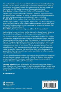 Melanie Klein’s Narrative of an Adult Analysis achterzijde