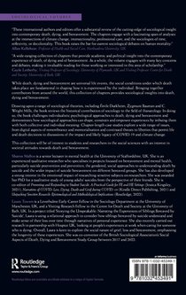 Death, Dying and Bereavement achterzijde