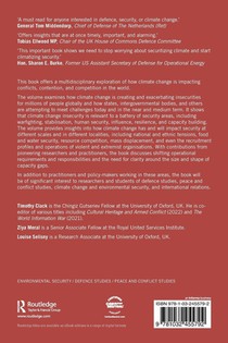 Climate Change, Conflict and (In)Security achterzijde