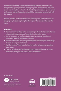Mathematics of Tabletop Games achterzijde