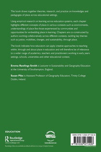 Encountering Ideas of Place in Education achterzijde