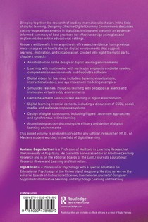 Designing Effective Digital Learning Environments achterzijde