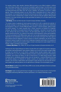 Partnering with Online Program Managers for Distance Education achterzijde