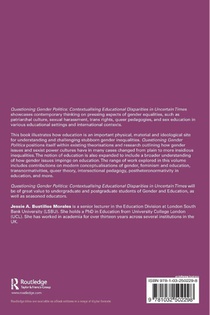 Questioning Gender Politics achterzijde