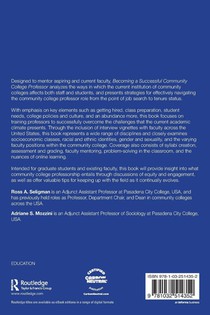 Becoming a Successful Community College Professor achterzijde