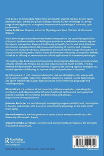 Hypoxia Conditioning in Health, Exercise and Sport achterzijde