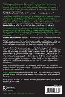 Complexity and Organisations achterzijde
