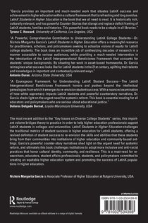 LatinX Students in Higher Education achterzijde