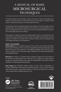 A Manual of Basic Microsurgical Techniques achterzijde