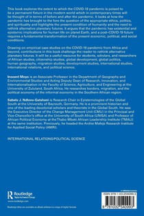 The COVID-19 Pandemic and the Politics of Life achterzijde