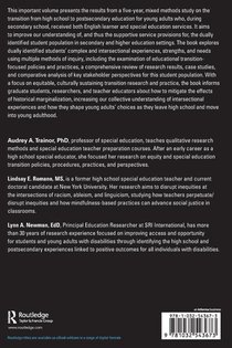 Building Asset-Based Transitions to Postsecondary Education with Multilingual Students with Disabilities achterzijde