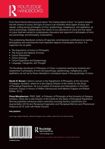 The Routledge Handbook of Philosophy of Colour achterzijde