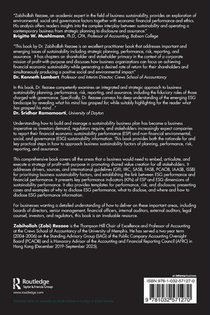 The Sustainable Business Blueprint achterzijde