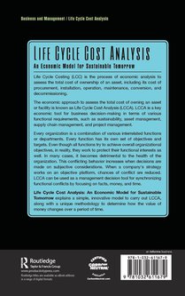 Life Cycle Cost Analysis achterzijde