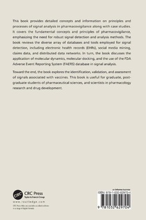 Signal Analysis in Pharmacovigilance achterzijde