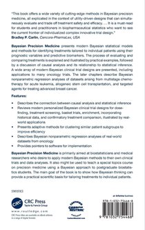 Bayesian Precision Medicine achterzijde