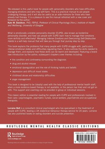 Managing Intense Emotions and Overcoming Self-Destructive Habits achterzijde