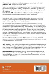 Contemporary Issues in Music Therapy Training achterzijde