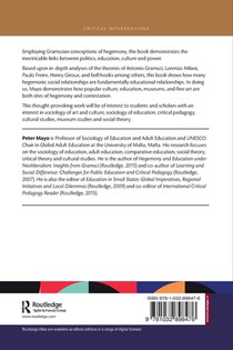 Culture, Power and Education achterzijde