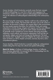 Human Societies achterzijde