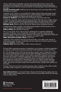 Leadership in War and Peace achterzijde