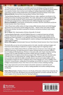 Teaching Reading Organically in the Early Childhood Classroom achterzijde