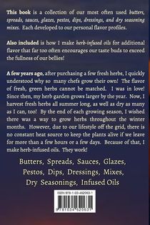 Condiment Recipe Book achterzijde