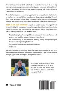 Abby is my Dog Trainer achterzijde