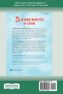 Five Good Minutes of Mindfulness achterzijde