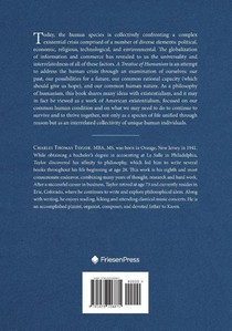 A Treatise of Humanism achterzijde