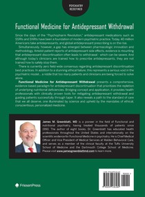 Functional Medicine for Antidepressant Withdrawal achterzijde