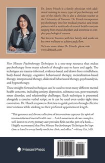 5 Minute Psychotherapy Techniques achterzijde
