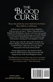 The Blood Curse achterzijde